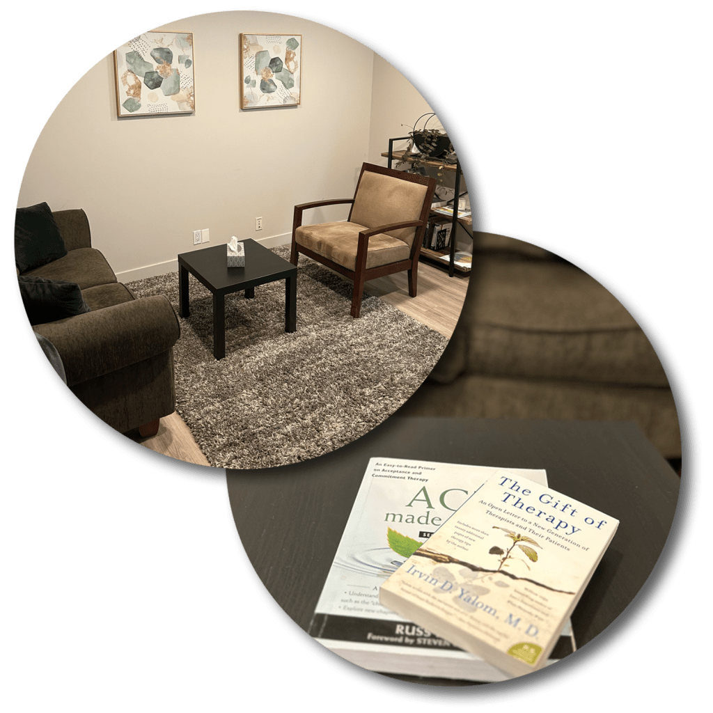 Cozy and Inviting Therapy Space